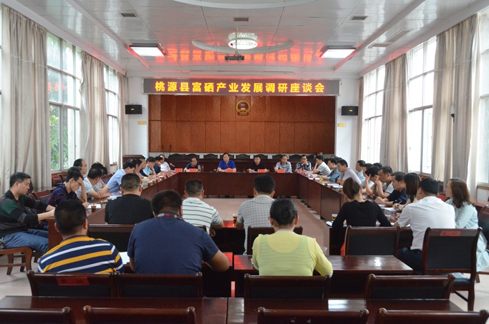 湯祚國：圍繞“一園、一會、一牌” 做大做強我縣富硒產業(yè)